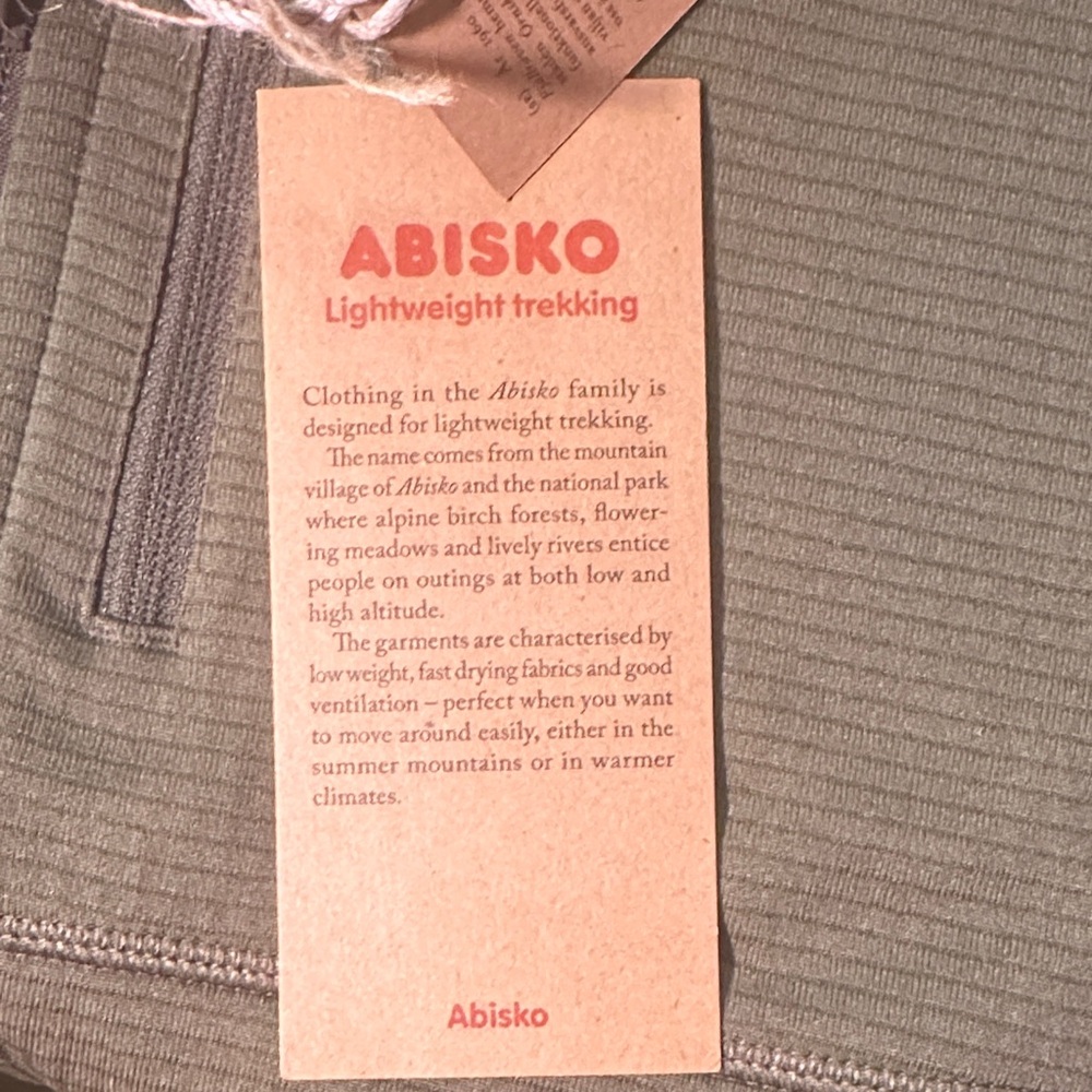 Fjallraven Men’s Abisko Lite Fleece Jacket Green - Picture 9 of 11